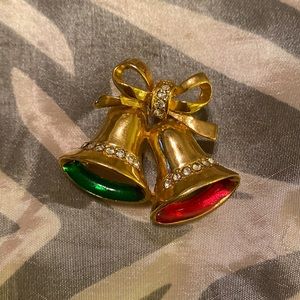 PRE-OWNED WOMEN VINTAGE 80’s CHRISTMAS BELL PIN